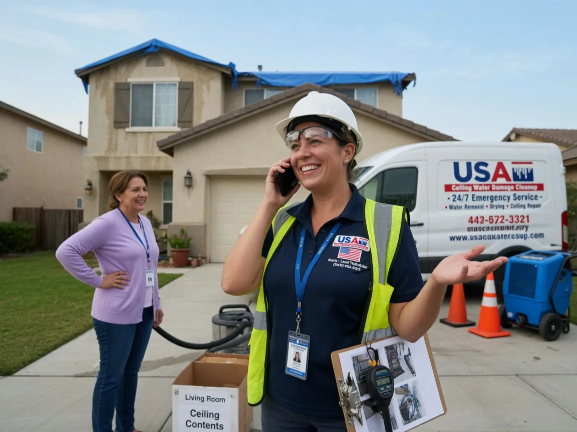Ceiling Water Damage Restoration Port Lavaca, TX FAQs